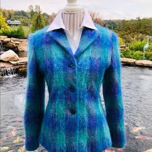 Vintage Mohair Blazer Jacket